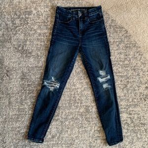 American Eagle Curvy Hi-Rise Jeggings - Size 2 short